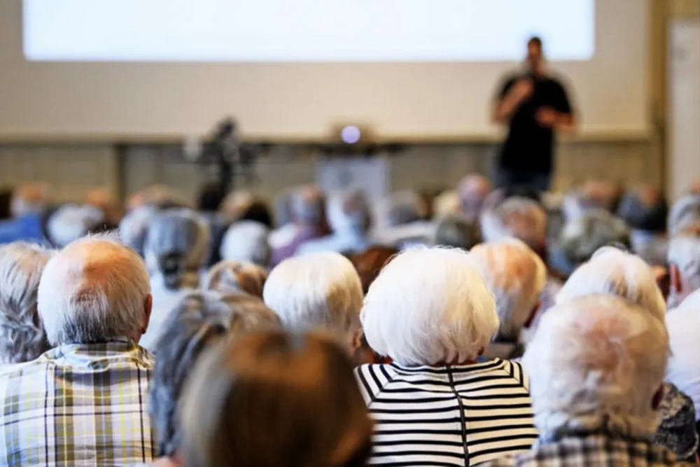 Hörsaal Seniorenuniversität